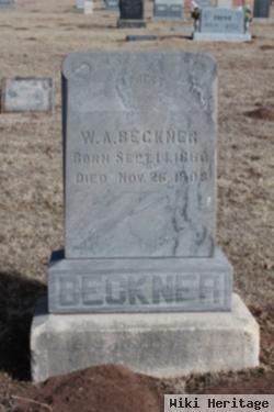 W. A. Beckner