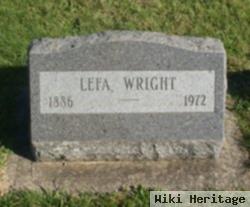 Lefa D. Wright