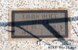 Emma Alice Carlton Seger