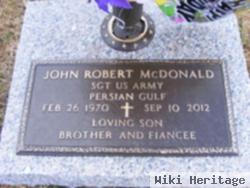 John "robert" Mcdonald