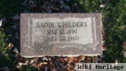 Sarah Jane "sadie" Henry Childers