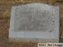 Lessie Leunettie Capps Brown