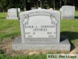 Ester Lee Johnson Jeffries