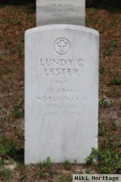 Lundy C Lester