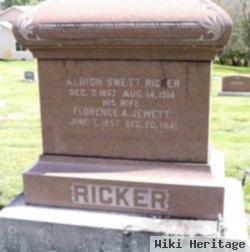 Florence A Jewett Ricker