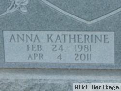 Mrs Anna Katherine Gregory Vance