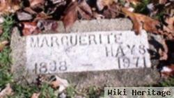 Margueritte Hays