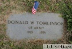 Donald W Tomlinson