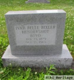 Ivah Belle Bixler Boyd