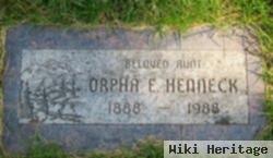 Orpha E. Henneck