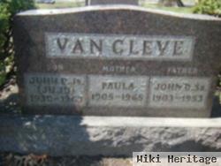 John Dewitt Van Cleve, Sr