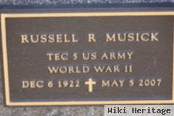 Russell Robert Musick