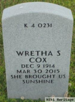 Wretha Sunshine Staley Cox