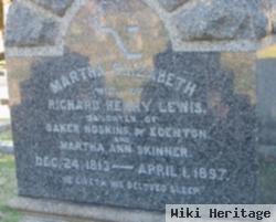 Martha Elizabeth Hoskins Lewis