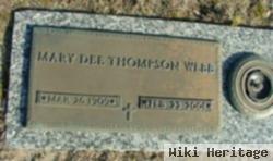 Mary Dee Thompson Webb