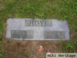 Dewey W Hoye