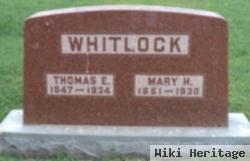 Thomas E Whitlock