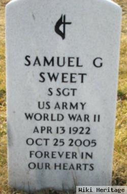 Samuel G Sweet