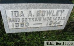 Ida A. Bowley