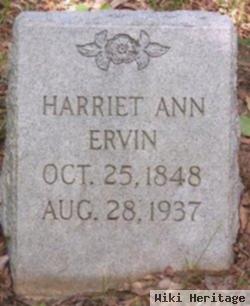 Harriet Ann Ervin