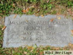 Mrs Minnie Abercrombie Bringhurst