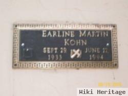 Earline Alfreda Martin Kohn