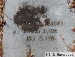 Fannie Amy Dyal Brown