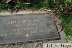 Leo G Benton