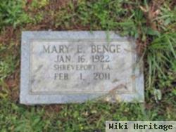 Mary E. Benge