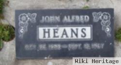 John Alfred Heans