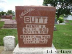 Henry Kinsey Butt