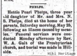 Hettie Pearl Phelps