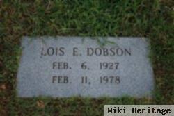 Lois E Dobson