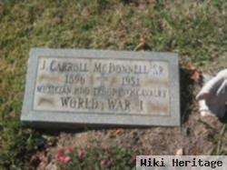 J. Carroll Mcdonnell, Sr.