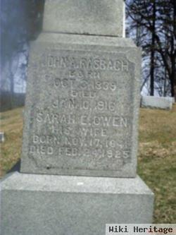 Sarah E Owen Rasbach