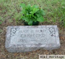 Alice J. Sykes Durst Crawford