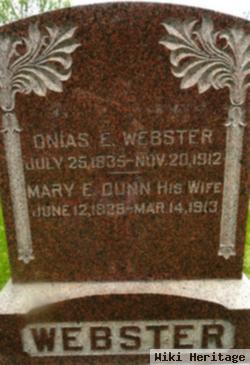 Mary E Dunn Webster