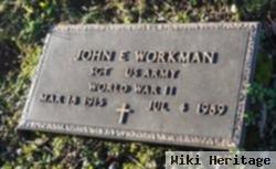 Sgt John Elza Workman