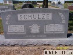 Gertrude A Schulze