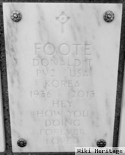 Donald Thomas Foote