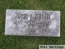 John E Brady