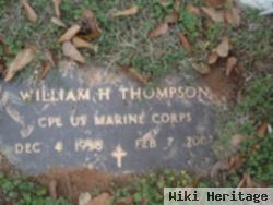 Cpl William H Thompson