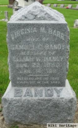 Virginia M. Barr Bandy