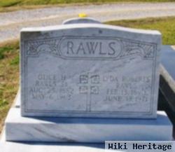 Otice H. Rawls, Sr