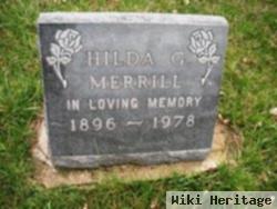 Hilda G Merrill