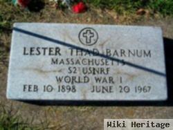 Lester Thad Barnum