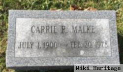Carrie R Garland Malke