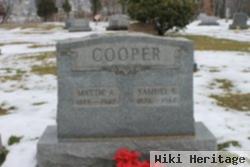 Marie Anna "mattie" Wickham Cooper