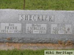 George D Sheckler