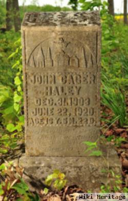 John Cager Haley